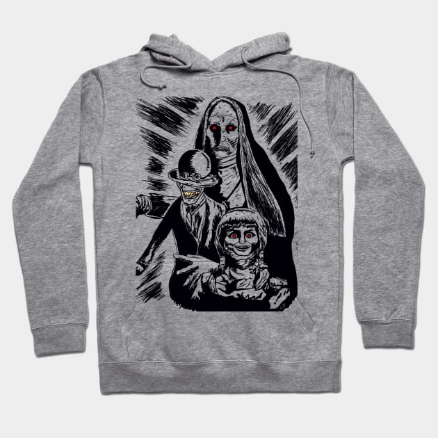 The Demons Hoodie by RG Illustration